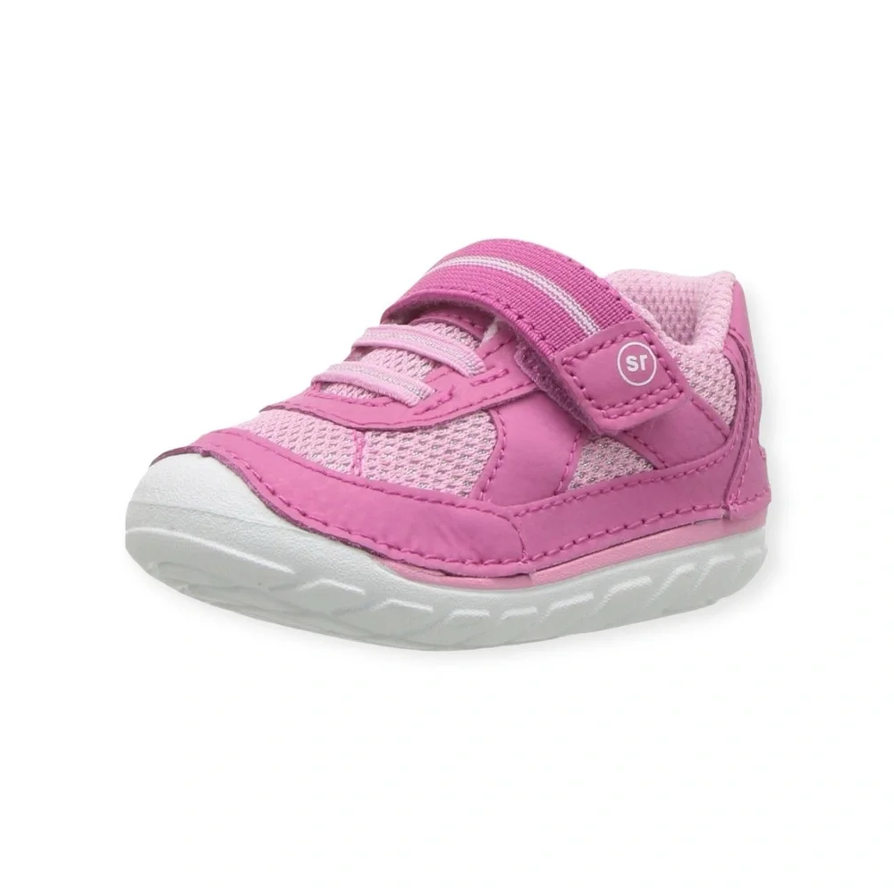 Stride Rite ❤︎︎ Soft Motion Jamie Sneaker ❤︎︎ Pink Shimmer ❤︎︎ 3.5W Baby Walker
